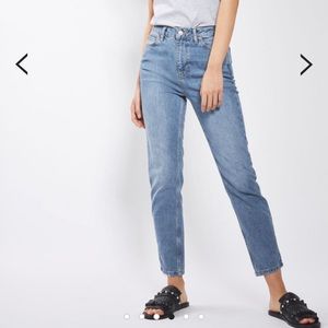MOTO high rise Topshop Orson Denim